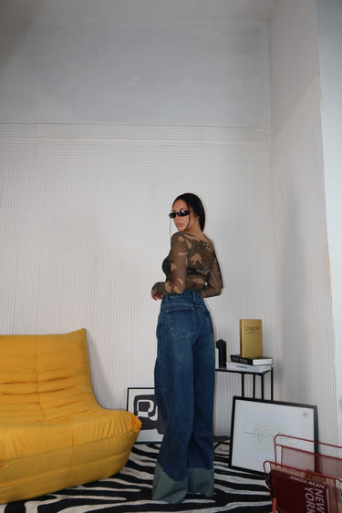Jeans piegone