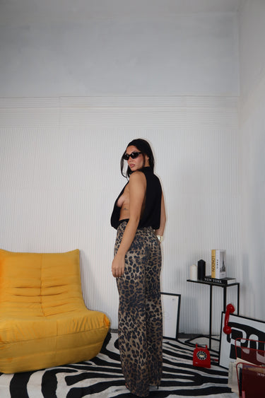 Jeans maculato