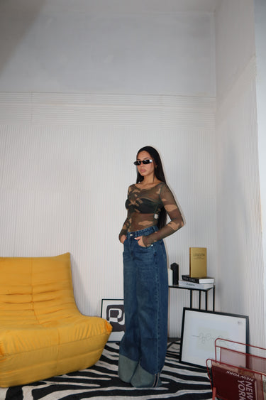 Jeans piegone