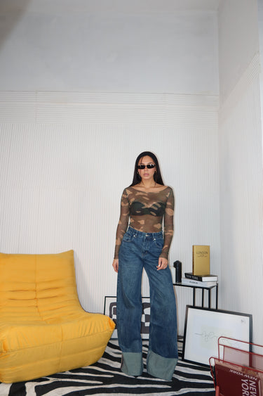 Jeans piegone