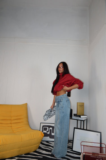 Jeans doppio bottone